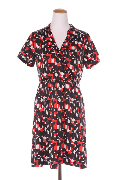 HI THERE By Karen Walker - Ruffle print dress! 12