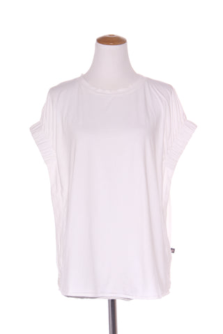 BLACKLIST - Elasticated sleeve white tee! 14