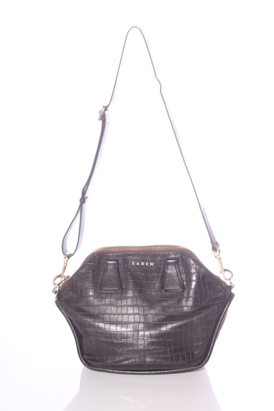 SABEN - Embossed leather Liv bag!