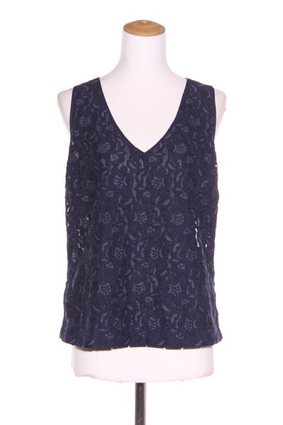NEXT - Navy lace tank! 14