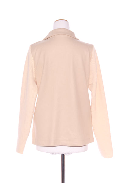 (LN) Beige knit sleeve jacket! 12