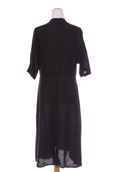 VELVET (USA) Linen 'V' neck midi dress! 14