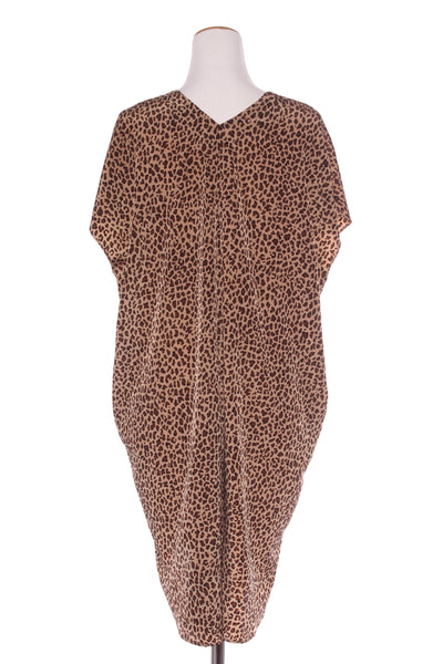 SILLS - Perisha leopard pleat front dress! 10-12