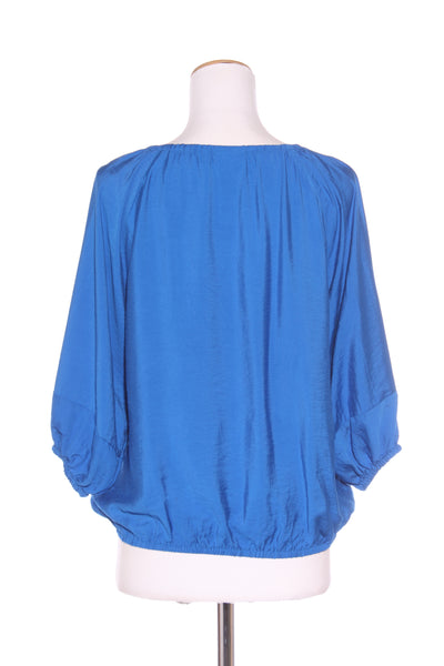 JEANSWEST - Puff sleeve blue top! 8-10