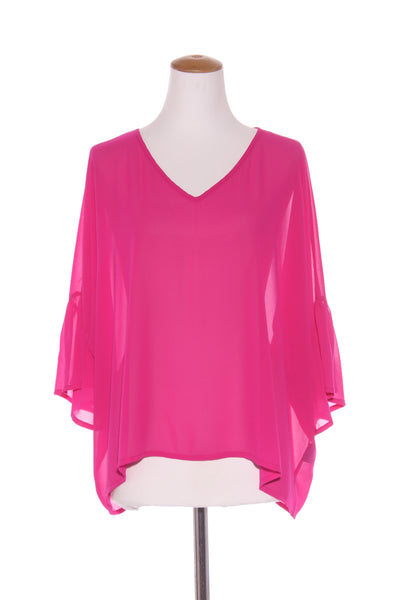 MINT THE LABEL (NZ) Ruffle sleeve top - Fuchsia! 16