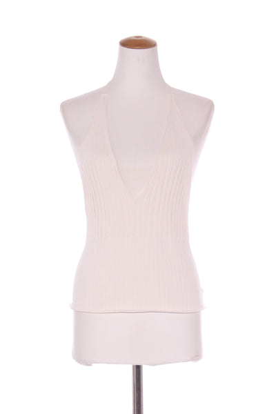 KOOKAI - Rib knit halter neck top! 10-12