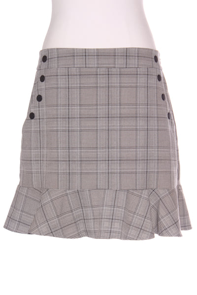 PORTMANS - Houndstooth frill hem mini skirt! 14