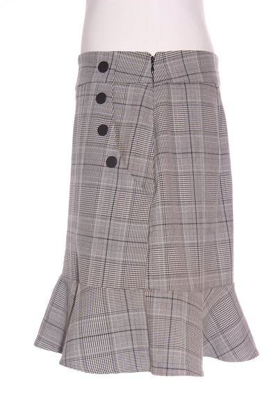 PORTMANS - Houndstooth frill hem mini skirt! 14