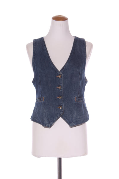 ZARA - Denim waistcoat/vest! 12