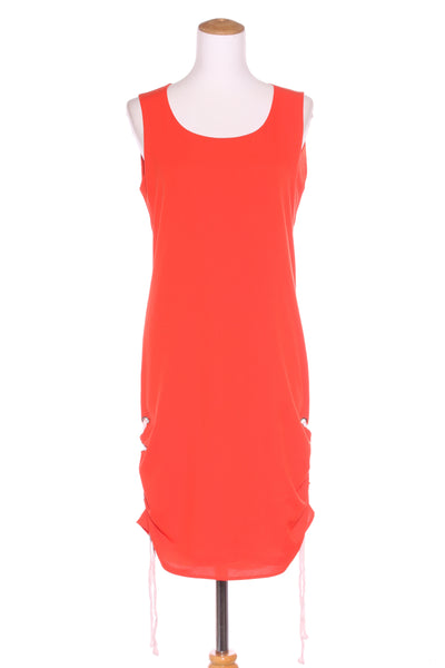 AMAYA "Fumi" orange lace detail dress! 10