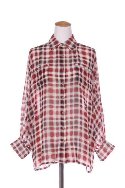 COOPER By Trelise "Ridley Scott" plaid shirt! 14-16