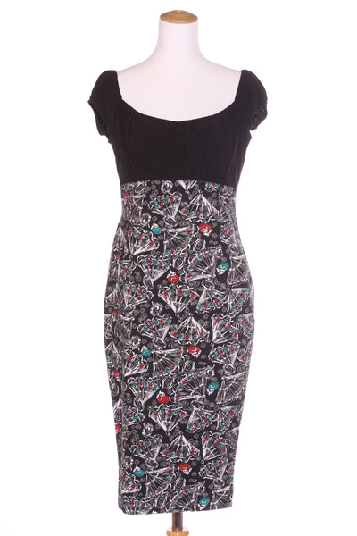 DIXIEFIELD by Finny Couture (U.S.A.) Pinup pencil dress! 14