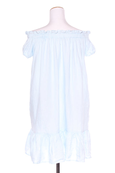 LJC - Linen Rhodes dress - Powder blue! 12