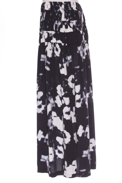 BRIARWOOD (NZ) Blurred print shirred waist maxi skirt! 14