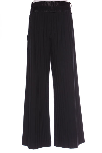 ANN DEMEULEMEESTER - Wide leg satin waist pant! 14