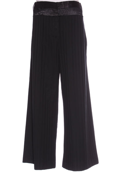 ANN DEMEULEMEESTER - Wide leg satin waist pant! 14
