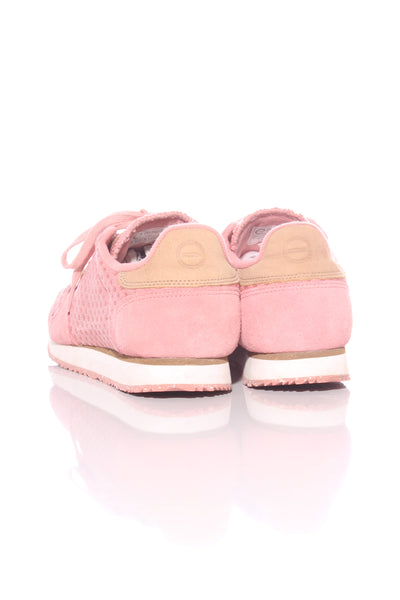WODEN - Dark blush leather + mesh sneakers! 10