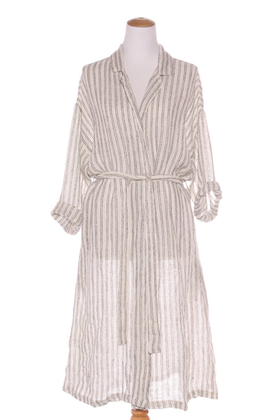 CHAPEL & CO - Linen stripe duster! 8-16