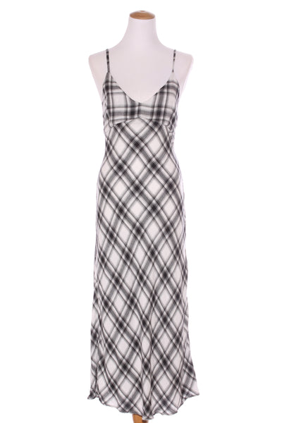 SILENT THEORY - Bias cut check maxi dress! 12