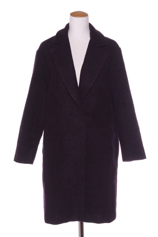 URBAN (BN) Dorris plum warm coat! 12