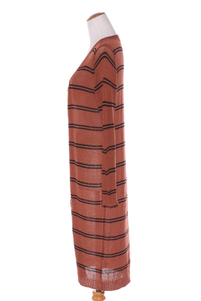 PAPER HEART - Rust stripe knit cardi! 12