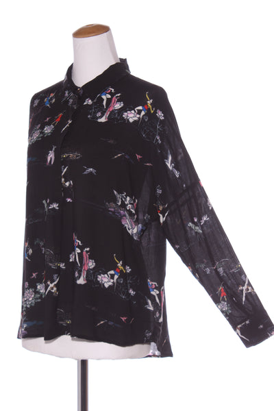 TANTRUM - Oriental print rayon shirt! 12