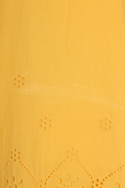 GERRY WEBER - Yellow broderie cotton dress! 12