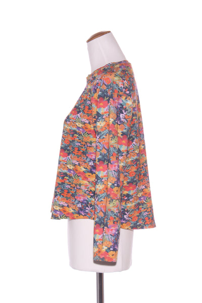 WILSON TROLLOPE - Cotton L/S floral stretch tee! 12