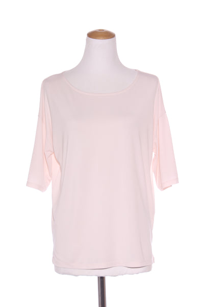 JUVIA - Blush pink relaxed viscose top! 10-12
