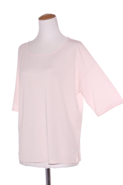 JUVIA - Blush pink relaxed viscose top! 10-12