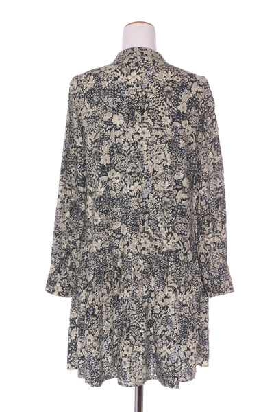 YAS - Teal floral billow sleeve dress! 14