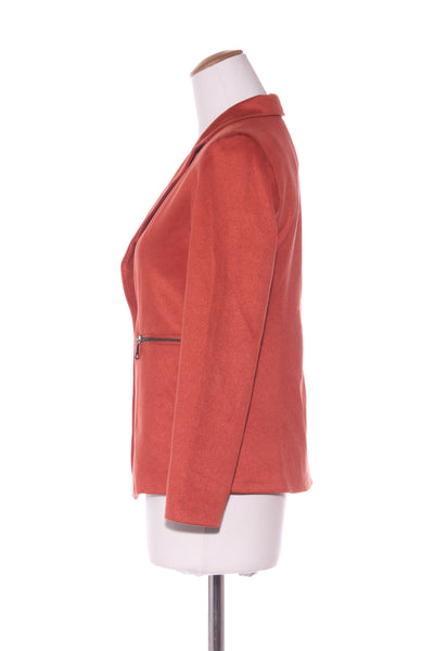 MADLY SWEETLY (LN) So swayed blazer! Rust 8