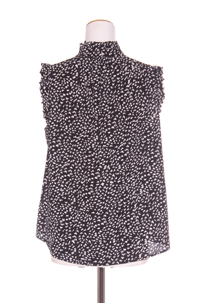 DECJUBA - Frill trim pussy bow tank! 12