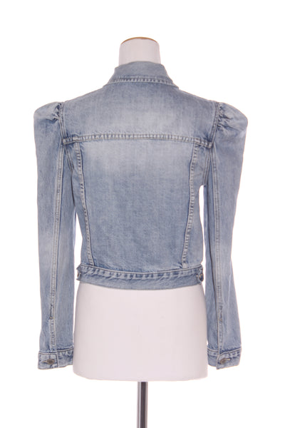DECJUBA - Puff sleeve crop denim jacket! 10