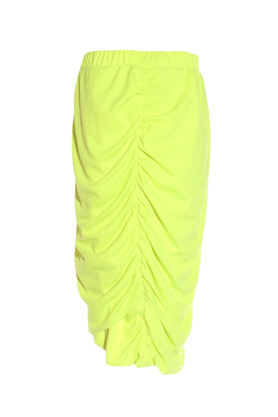 AUGUSTINE - Neon yellow  meow skirt - Long! 14