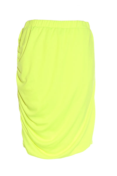AUGUSTINE - Neon yellow  meow skirt - Long! 14