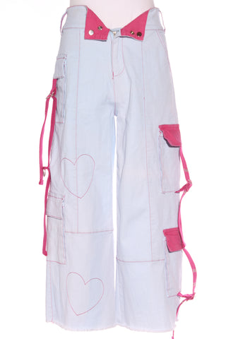 DANGERFIELD - Pink heart detail jeans! 10