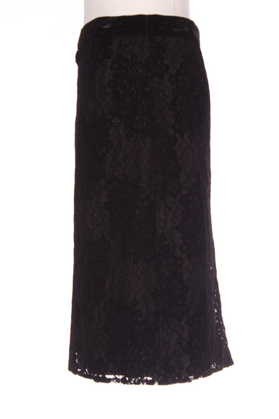 ALANNAH HILL - Velvet flocked lace skirt! 10