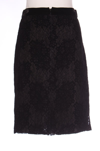 ALANNAH HILL - Velvet flocked lace skirt! 10