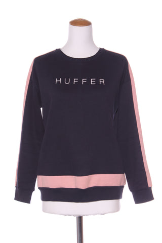 HUFFER "Rise" crew - Navy/blush! 8-10