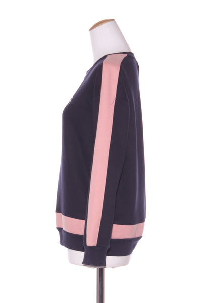 HUFFER "Rise" crew - Navy/blush! 8-10