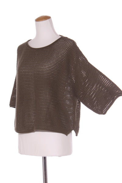 RE:UNION - Sunrise crochet knit top - Khaki! 14