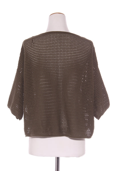 RE:UNION - Sunrise crochet knit top - Khaki! 14