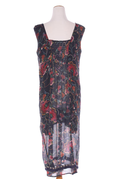 LIBERTINE - Floral + bird print midi dress! 12