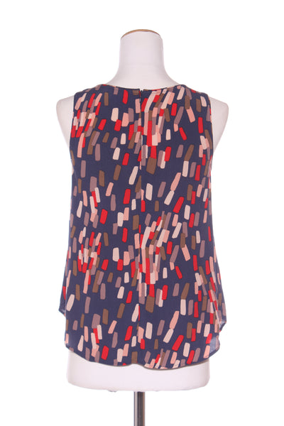 BODEN - Navy print tank! 6-8