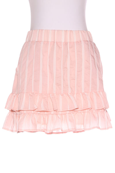 CHARLO - Ruffle pink mini "Jordan" skirt! 10
