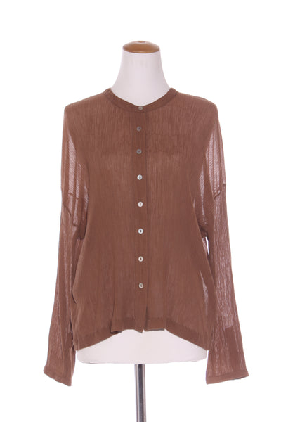 MARLE - Textured cotton/silk Hunter shirt! 14