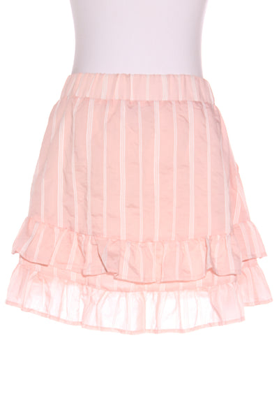 CHARLO - Ruffle pink mini "Jordan" skirt! 10