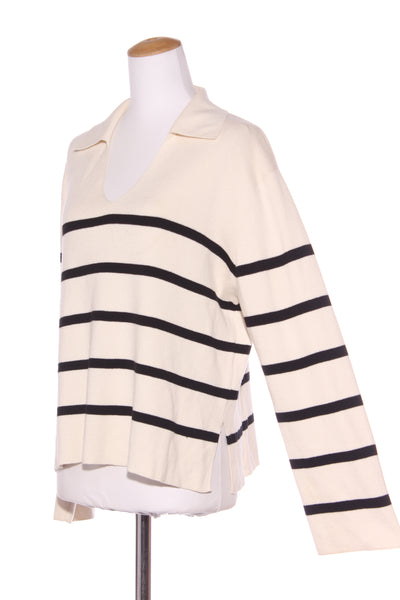 ZEST - Bretton stripe cotton knit sweater! 14