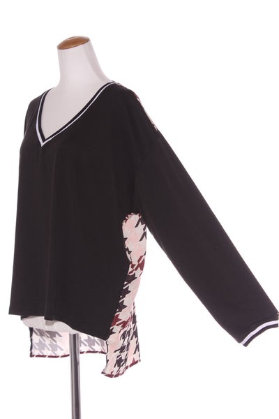 MIMOSO Plaid + knit panel top! 18